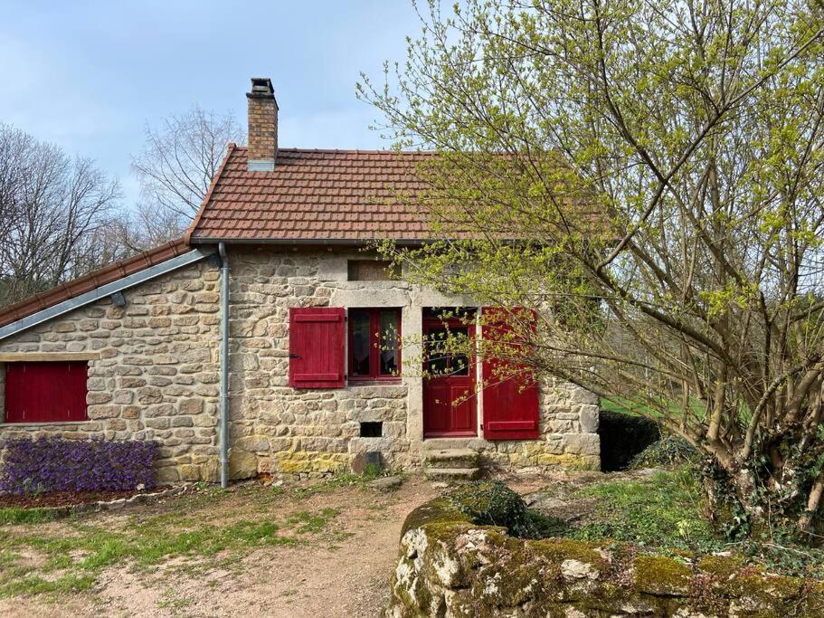 Maison Du Petit Poete Quarré-les-Tombes Buitenkant foto