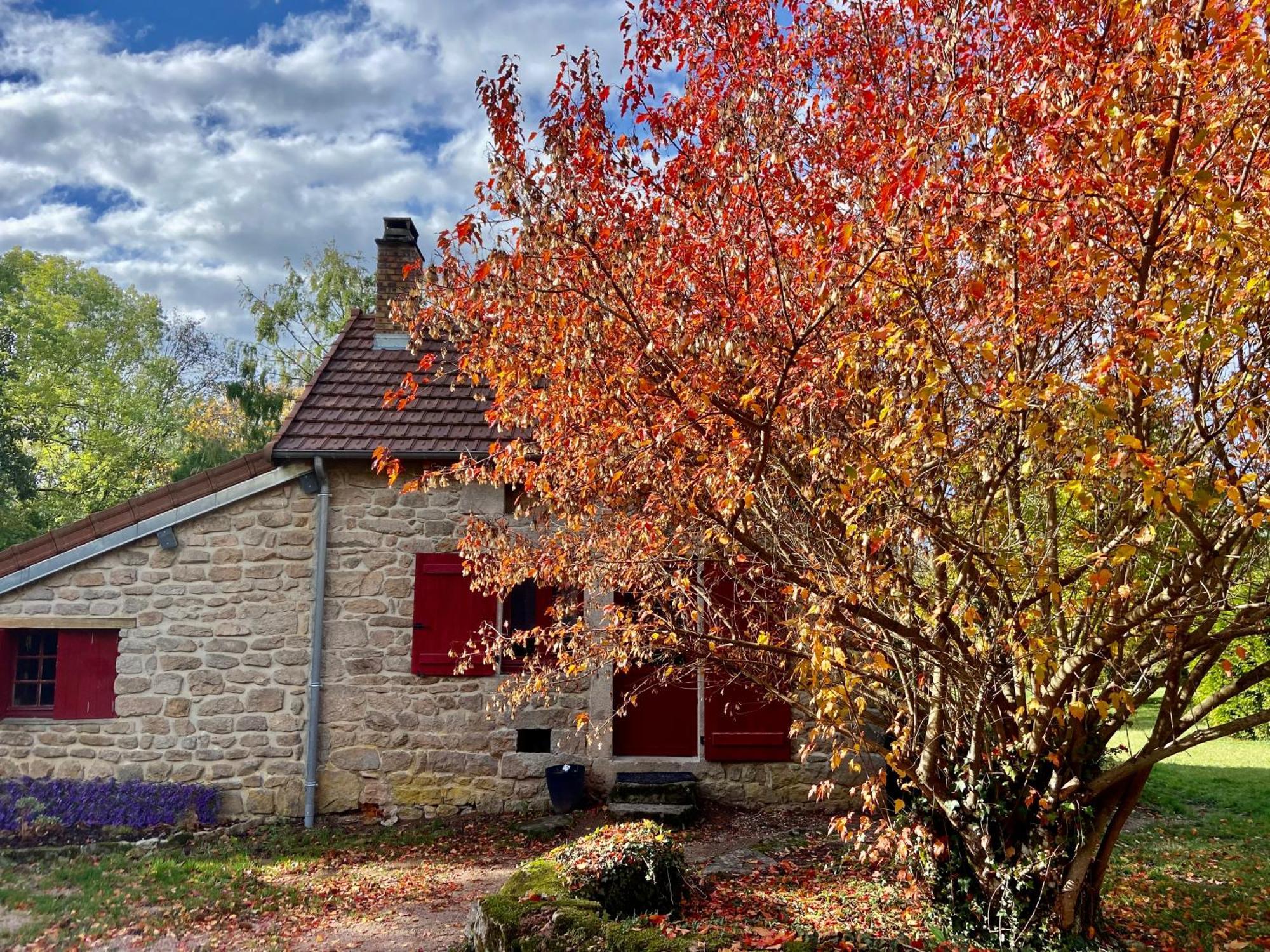 Maison Du Petit Poete Quarré-les-Tombes Buitenkant foto